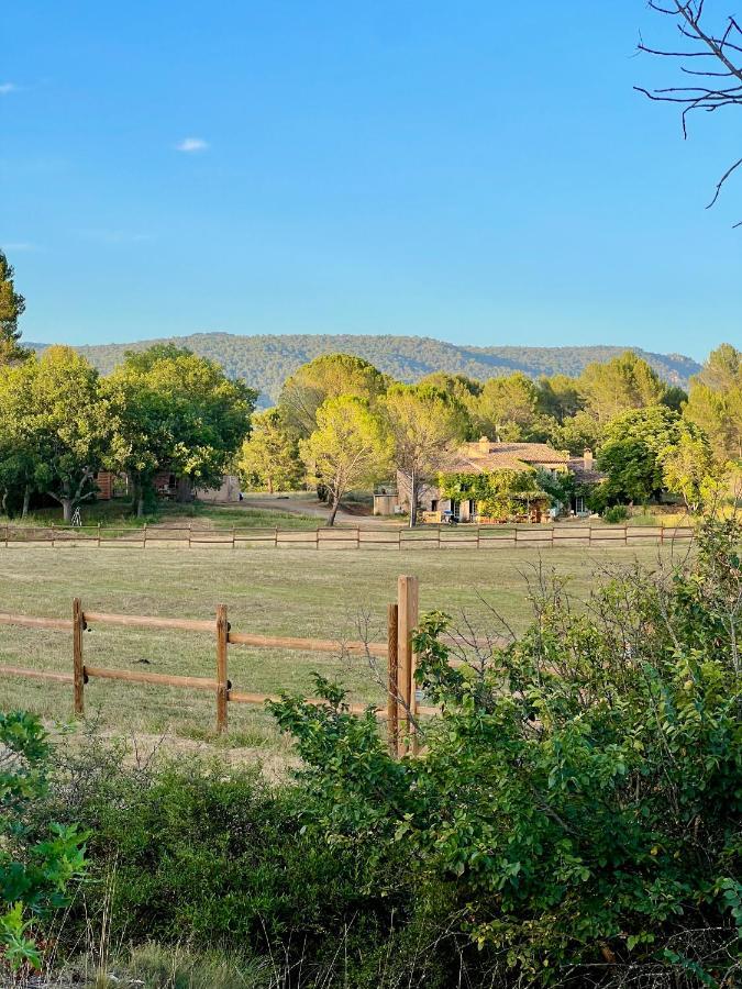 Charmant Appartement Independant Au Sein D'Un Mas Provencal オープス エクステリア 写真