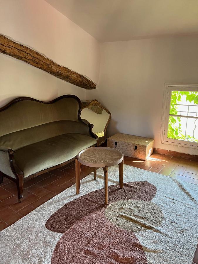 Charmant Appartement Independant Au Sein D'Un Mas Provencal オープス エクステリア 写真