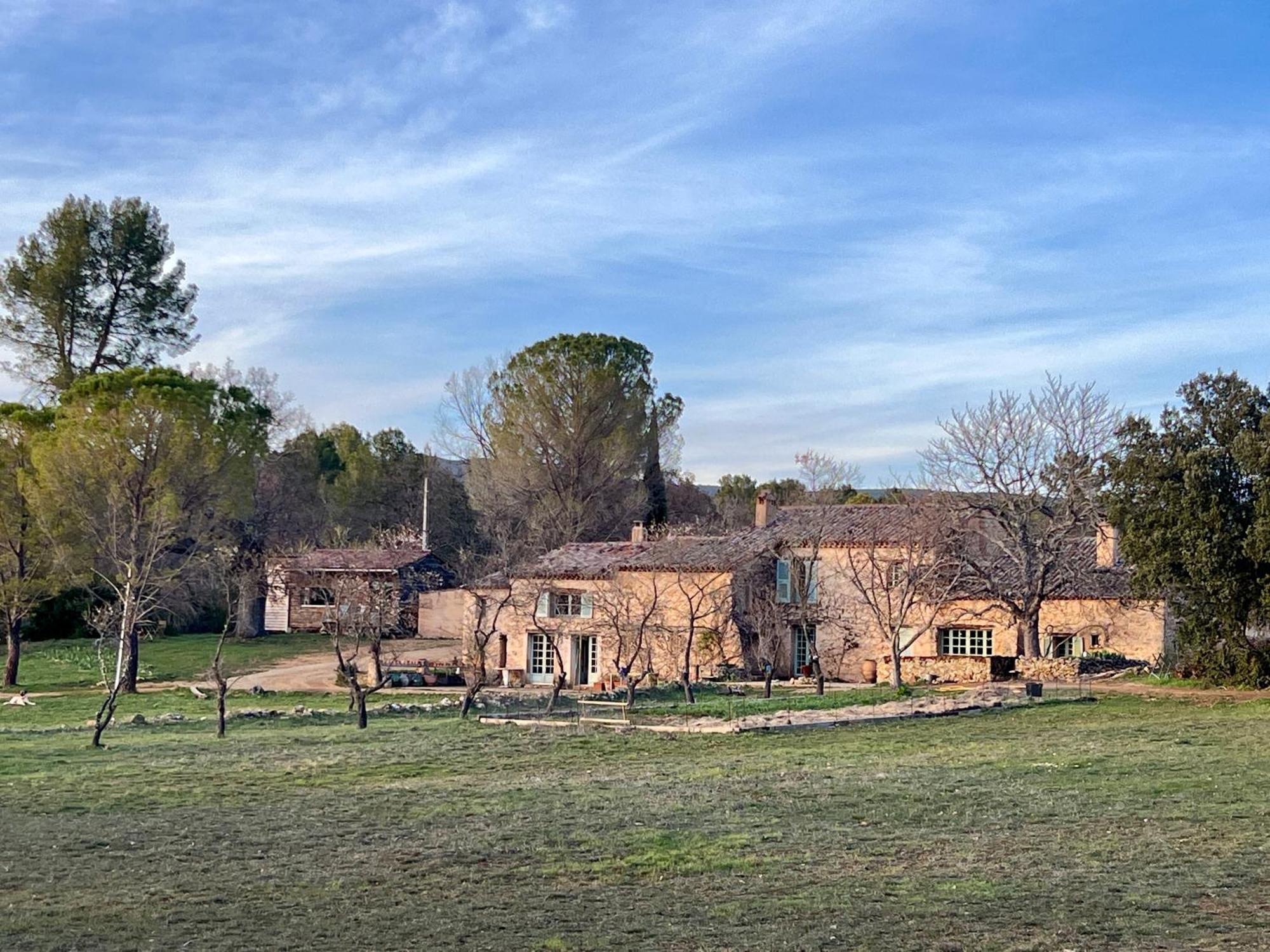 Charmant Appartement Independant Au Sein D'Un Mas Provencal オープス エクステリア 写真